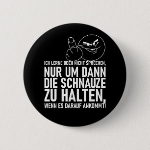 ICH LERNE DOCH NICHT SPRECHEN BUTTON