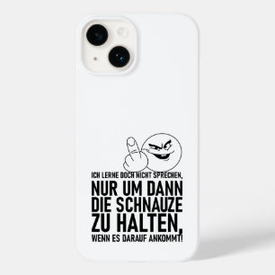 ICH LERNE DOCH NICHT SPRECHEN Case-Mate iPhone 14 HÜLLE