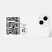 ICH LERNE DOCH NICHT SPRECHEN Case-Mate iPhone HÜLLE (Rückseite (Horizontal))
