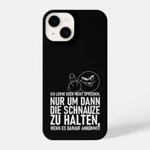 ICH LERNE DOCH NICHT SPRECHEN iPhone 14 HÜLLE