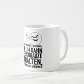 ICH LERNE DOCH NICHT SPRECHEN KAFFEETASSE (VorderseiteRechts)