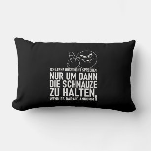 ICH LERNE DOCH NICHT SPRECHEN LENDENKISSEN