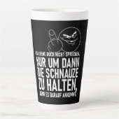ICH LERNE DOCH NICHT SPRECHEN MILCHTASSE (Vorderseite)