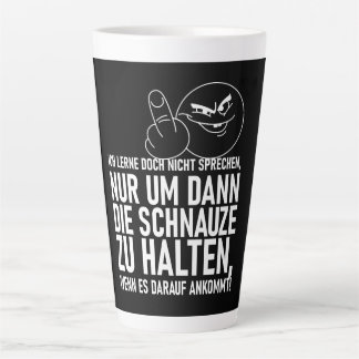 ICH LERNE DOCH NICHT SPRECHEN MILCHTASSE