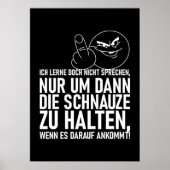 ICH LERNE DOCH NICHT SPRECHEN POSTER (Vorne)