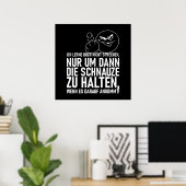 ICH LERNE DOCH NICHT SPRECHEN POSTER (Heimbüro)