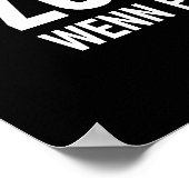 ICH LERNE DOCH NICHT SPRECHEN POSTER (Ecke)