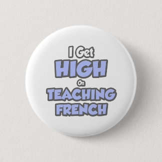 Ich lerne viel Französisch Button
