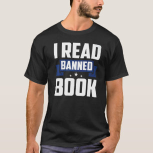 Ich lese Banned Books Bookworm Reading Reader T-Shirt