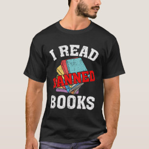 Ich lese Banned Books - Bookwortbuch Lover Reader T-Shirt