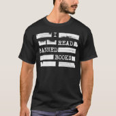 Ich lese Banned Books neu gelesen T-Shirt (Vorderseite)
