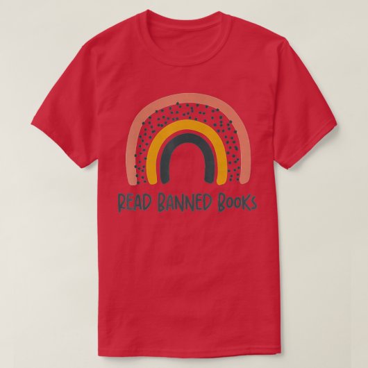 Ich lese Banned Books, Reader, Bookworm - 2 T-Shirt (Design vorne)