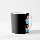 Ich lese Banned Books Reader Bookworm Kaffeetasse (VorderseiteRechts)