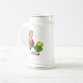 Ich lese bierglas (Vorderseite Links)