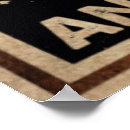 Ich lese Buch und trinke Kaffee Poster (Ecke)