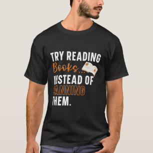 Ich lese Bücher, als ob es mein Job ist Bücher les T-Shirt