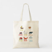 Ich lese Bücher auf einem Boot und überall lesen B Tragetasche (Rückseite)