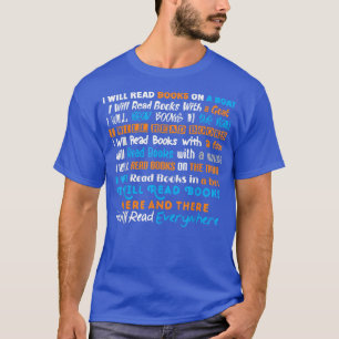 Ich lese Bücher auf einem Boot und überall lesen T-Shirt
