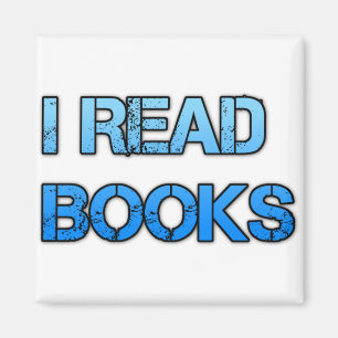 Ich lese Bücher Magnet