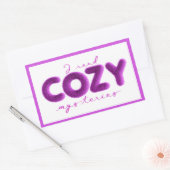 Ich lese cosy Mysteries Stickers (Umschlag)