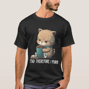 Ich lese daher, ich schreibe niedlich Buch Buch Ne T-Shirt