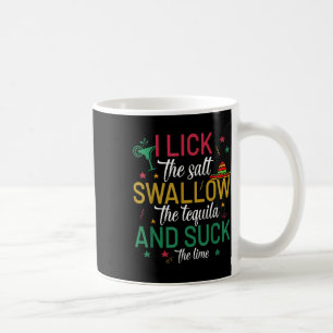 Ich lese das Salz schlucken Tequila Cinco De Mayo Kaffeetasse
