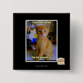 Ich lese deine Zeitschrift Button (Vorderseite)