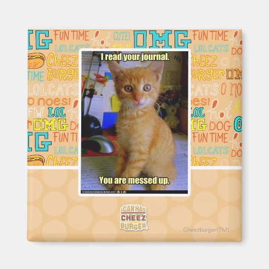 Ich lese deine Zeitschrift Magnet (Vorne)