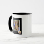 Ich lese deine Zeitschrift Tasse (Vorderseite Links)
