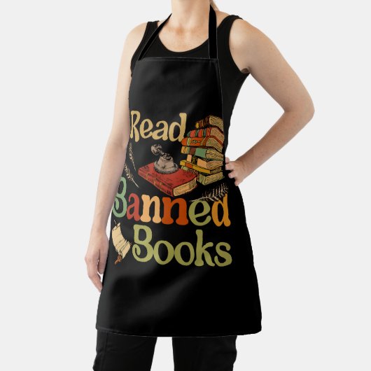 Ich lese den bibliothekarischen Reader "Banned Boo Schürze (InSitu)