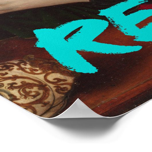 Ich lese die Mauermauer aus der Renaissance Poster (Ecke)