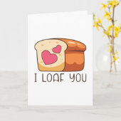 Ich lese dir Brot Pub Valentine Karte (Gelbe Blume)