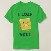 Ich lese dir Brot T-Shirt (Design vorne)