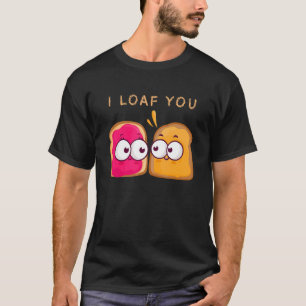 Ich lese dir das Funny Valentine's Day Brot Backen T-Shirt