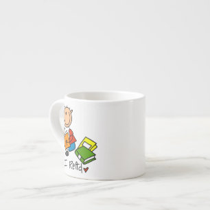 Ich lese espressotasse