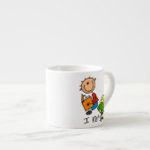 Ich lese espressotasse (Vorderseite Rechts)