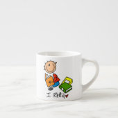 Ich lese espressotasse (Rechts)