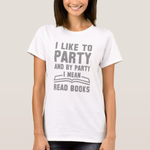 Ich lese Gemein Bücher T-Shirt