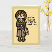 Ich lese gerade. karte (Gelbe Blume)