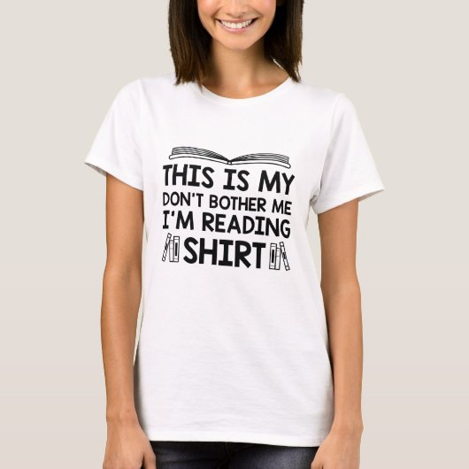Ich lese gerade T-Shirt (Vorderseite)