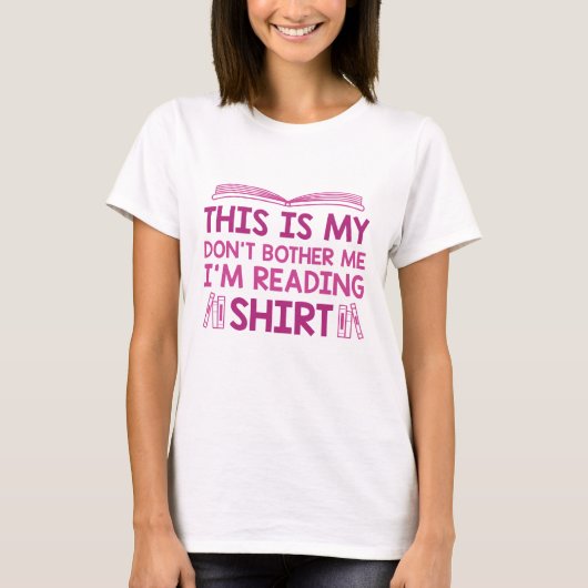 Ich lese gerade T-Shirt (Vorderseite)