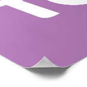 Ich lese gerne Pinguin Poster (Ecke)