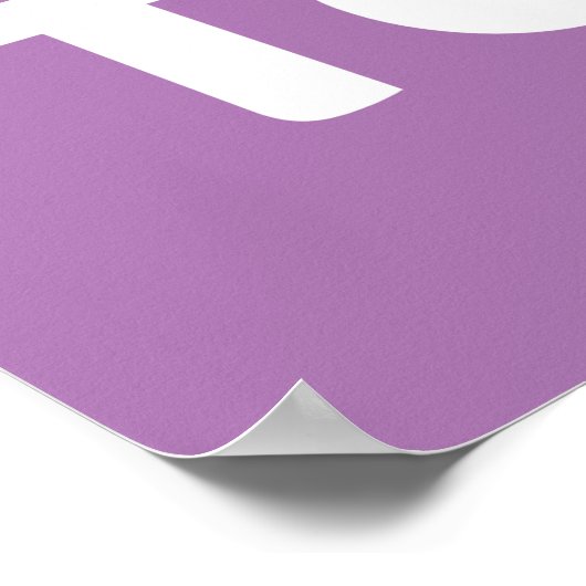 Ich lese gerne Pinguin Poster (Ecke)