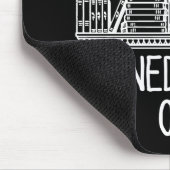 Ich lese gerne verbotene Bücher, ok? Mousepad (Ecke)