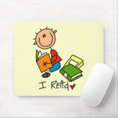 Ich lese Hemden und Geschenke Mousepad (Mit Mouse)