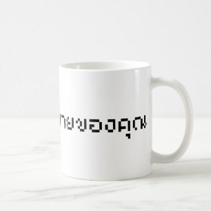 Ich lese Ihre E-Mail / Thai-Sprachschrift Kaffeetasse