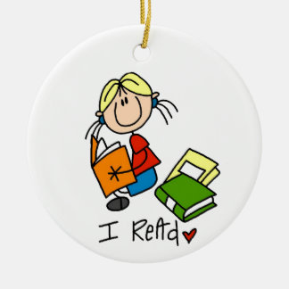 Ich lese keramik ornament