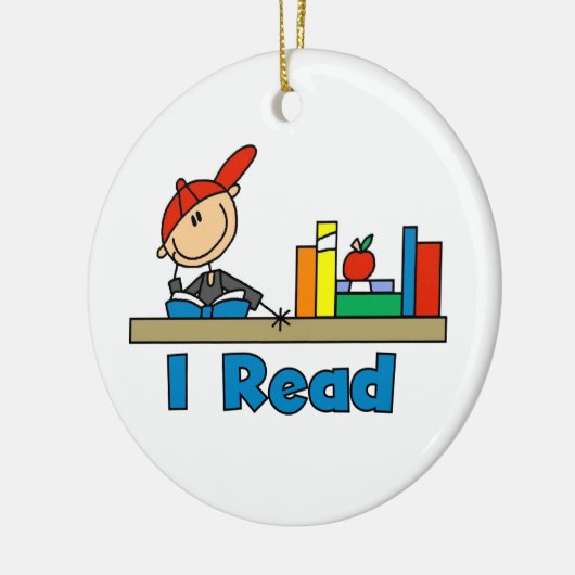 Ich lese keramikornament (Links)