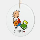 Ich lese keramikornament (Links)