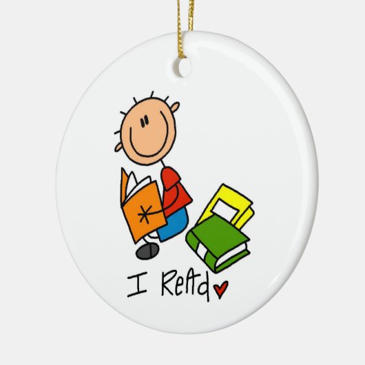 Ich lese keramikornament (Links)